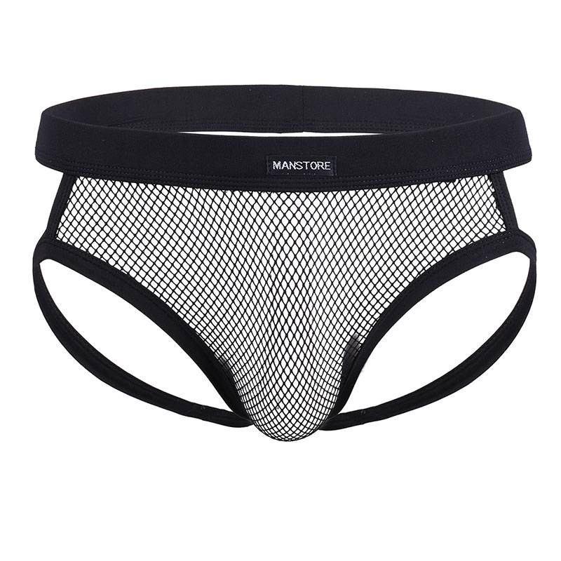 Men’s Mesh Crotchless Briefs